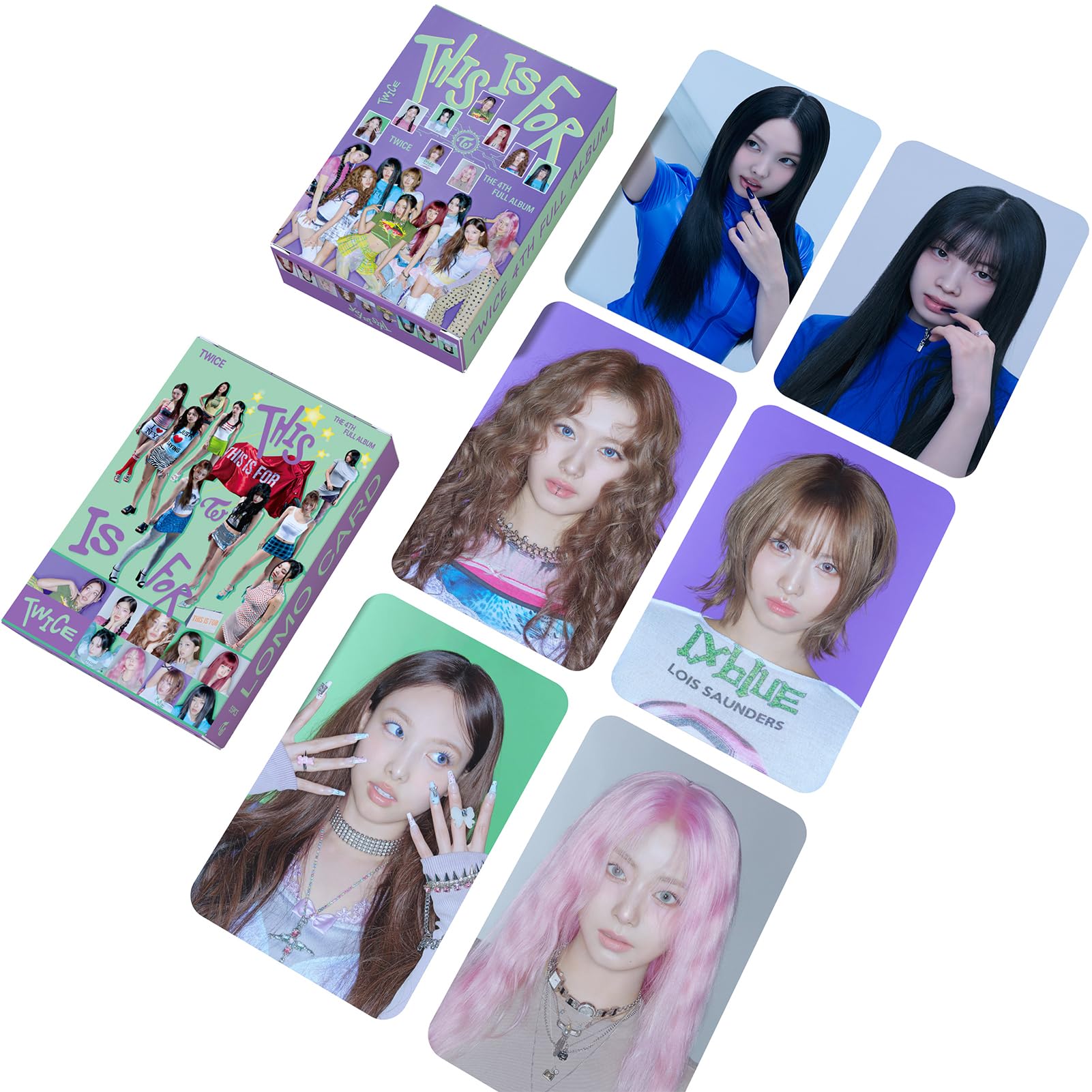 Amazon.co.jp: KPOPBTS Twice アルバムフォトカード用 55枚 フォト